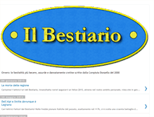 Tablet Screenshot of ilbestiario.blogspot.com