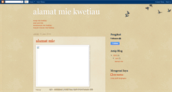 Desktop Screenshot of alamatnie.blogspot.com