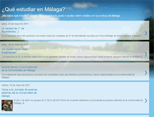 Tablet Screenshot of estudiarenmalaga.blogspot.com