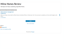 Tablet Screenshot of hilinehomesreview.blogspot.com