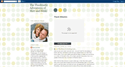 Desktop Screenshot of nikkiandmatty.blogspot.com