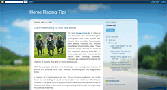 Desktop Screenshot of horseracing01.blogspot.com