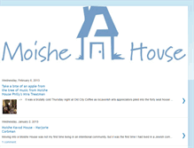 Tablet Screenshot of moishehouse.blogspot.com