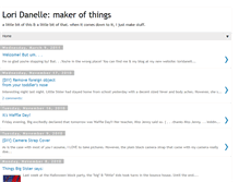 Tablet Screenshot of loridanelle.blogspot.com