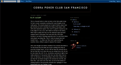 Desktop Screenshot of cobrapoker.blogspot.com