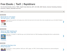 Tablet Screenshot of 4-ebooks.blogspot.com
