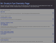 Tablet Screenshot of chemistryisfye.blogspot.com