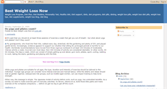 Desktop Screenshot of best-weight-loss-now.blogspot.com