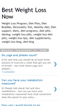 Mobile Screenshot of best-weight-loss-now.blogspot.com