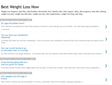 Tablet Screenshot of best-weight-loss-now.blogspot.com