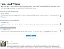 Tablet Screenshot of heroesandvillains.blogspot.com