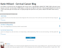 Tablet Screenshot of cervicalcanceraware.blogspot.com