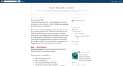 Desktop Screenshot of made-easy-seo.blogspot.com