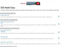 Tablet Screenshot of made-easy-seo.blogspot.com