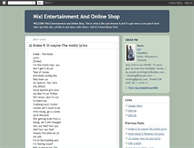 Tablet Screenshot of nixlmusic.blogspot.com