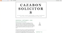 Desktop Screenshot of cazabonsolicitors.blogspot.com