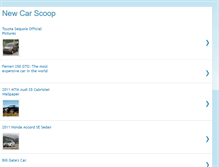 Tablet Screenshot of new-carscoop.blogspot.com