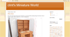 Desktop Screenshot of clmts-miniatureworld.blogspot.com
