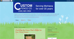 Desktop Screenshot of customfenceco.blogspot.com