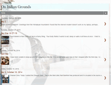 Tablet Screenshot of onindiangrounds.blogspot.com