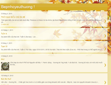 Tablet Screenshot of bepnhoyeuthuong.blogspot.com