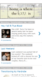 Mobile Screenshot of homeiswherethehartisest2009.blogspot.com