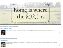 Tablet Screenshot of homeiswherethehartisest2009.blogspot.com