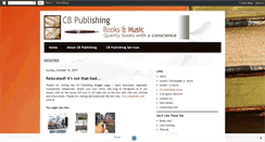 Desktop Screenshot of cbpubs.blogspot.com