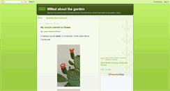 Desktop Screenshot of megardenlover.blogspot.com