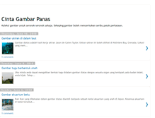Tablet Screenshot of cintagambarpanas.blogspot.com
