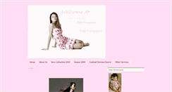 Desktop Screenshot of pink-frangipani.blogspot.com