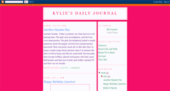 Desktop Screenshot of kylie6.blogspot.com