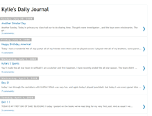 Tablet Screenshot of kylie6.blogspot.com