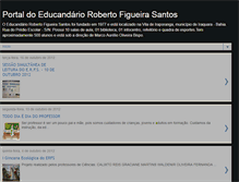 Tablet Screenshot of portalrobertosantos.blogspot.com