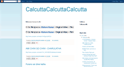 Desktop Screenshot of calcuttacalcuttacalcutta.blogspot.com