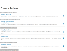 Tablet Screenshot of brewsnreviews.blogspot.com