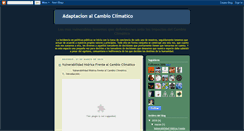 Desktop Screenshot of adaptacioncambioclimatico.blogspot.com