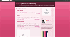 Desktop Screenshot of angelsmode.blogspot.com