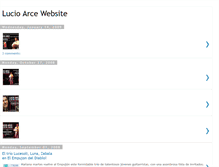 Tablet Screenshot of lucioarce.blogspot.com