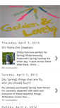 Mobile Screenshot of goldenandlovely.blogspot.com