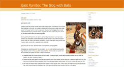 Desktop Screenshot of eastrombo.blogspot.com