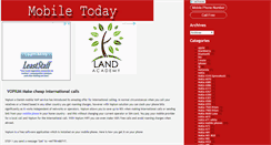 Desktop Screenshot of mobiletoday.blogspot.com
