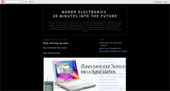 Desktop Screenshot of mondoelectronics.blogspot.com
