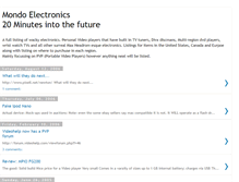 Tablet Screenshot of mondoelectronics.blogspot.com