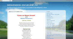 Desktop Screenshot of escuelan114.blogspot.com