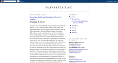 Desktop Screenshot of mainebetablog.blogspot.com