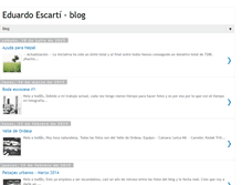 Tablet Screenshot of escarti.blogspot.com