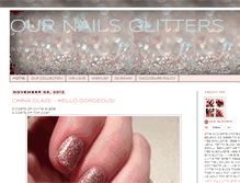 Tablet Screenshot of ourglitters.blogspot.com