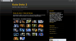 Desktop Screenshot of dota2guias.blogspot.com