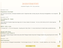 Tablet Screenshot of dodotimothy.blogspot.com